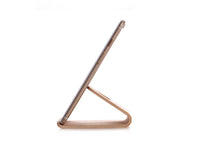 HKM-543571 Wooden Lazy Bracket Stand for iPhone - Compatible with Various Models, Walnut & White Maple Options