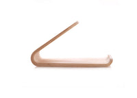 HKM-543571 Wooden Lazy Bracket Stand for iPhone - Compatible with Various Models, Walnut & White Maple Options