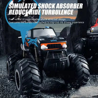 HKM-543763 Amphibious 4x4 Remote Control Monster Truck - All Terrain Climbing Stunt Car with 360 Degree Rotation