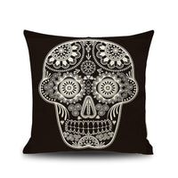 HKM-543891 Chinese Classical Skull Cushion Cover for Home Decoration and Car Use