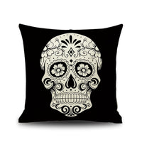 HKM-543891 Chinese Classical Skull Cushion Cover for Home Decoration and Car Use