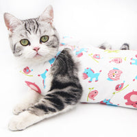 HKM-543955 Breathable Cat Clothes for Neutering and Weaning in Various Styles and Colors