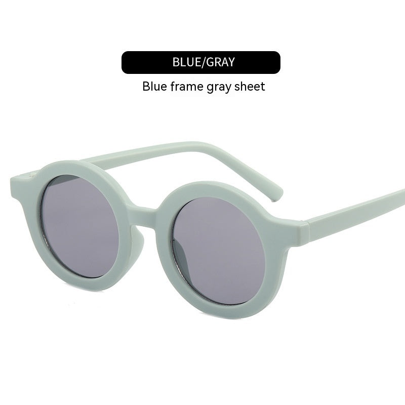 HKM-544019 Round Frame Pet Sunglasses for Medium and Large Dogs - Various Colors Available