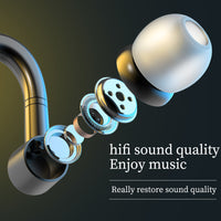 HKM-544019 Waterproof In-Ear Sports Headphones with Bluetooth 5.0 and Call Function