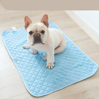 HKM-544275 Cooling Pet Ice Silk Pad - Breathable, Quick-Drying Cushion for Dogs and Cats in Various Sizes