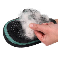 HKM-544275 Pet Grooming Glove for Effective Hair Removal and Massage – Silicone Cleaning Tool for Cats and Dogs