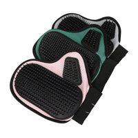 HKM-544275 Pet Grooming Glove for Effective Hair Removal and Massage – Silicone Cleaning Tool for Cats and Dogs