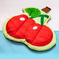HKM-544531 Cooling Pet Mat for Dogs and Cats, Summer Ice Silk Cushion with Washable Oxford Fabric, Available in Fun Fruit Designs