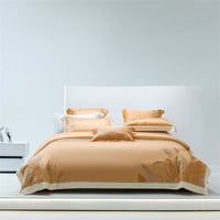 HKM-544659 Cool Sensation 4-Piece Tencel Ice Modal Bedding Set with Plant Floral Design