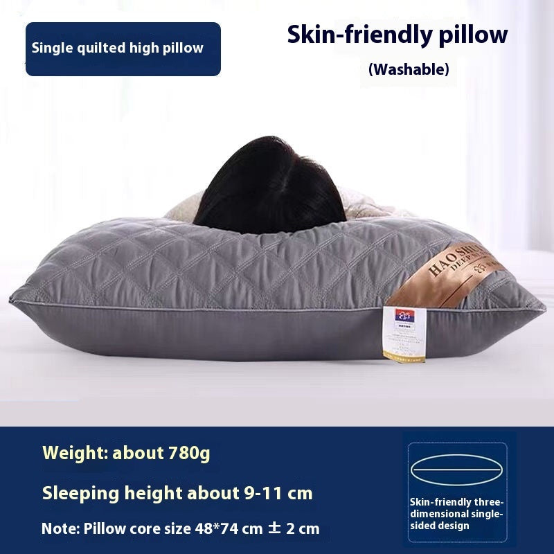 HKM-544787 Comfortable Polyester Fiber Pillow with Various Quilting Designs and Colors