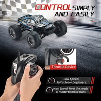 HKM-544915 1/12 Scale Brushless Remote Control Car - High Speed 4WD Off-Road Drift and Climb Toy