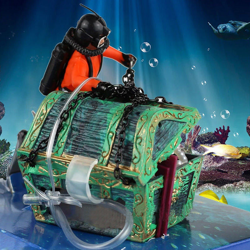 HKM-545171 Aquarium Plastic Landscaping Decorations for Aquatic Environments