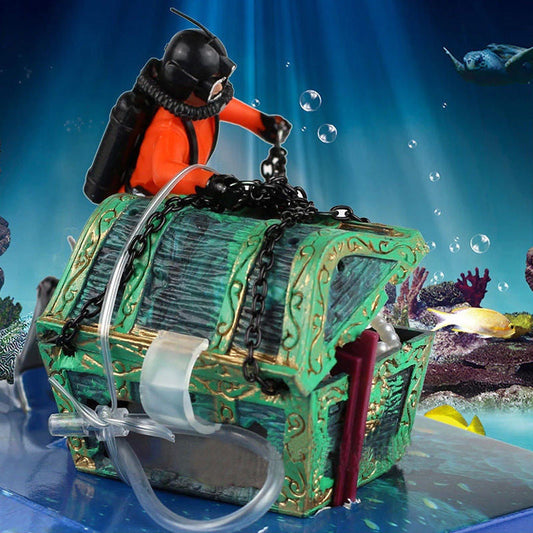 HKM-545171 Aquarium Plastic Landscaping Decorations for Aquatic Environments