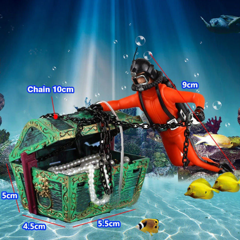 HKM-545171 Aquarium Plastic Landscaping Decorations for Aquatic Environments