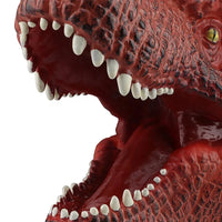 HKM-545299 Realistic Soft Rubber Dinosaur Hand Puppet Toy for Kids Ages 4 and Up