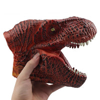 HKM-545299 Realistic Soft Rubber Dinosaur Hand Puppet Toy for Kids Ages 4 and Up