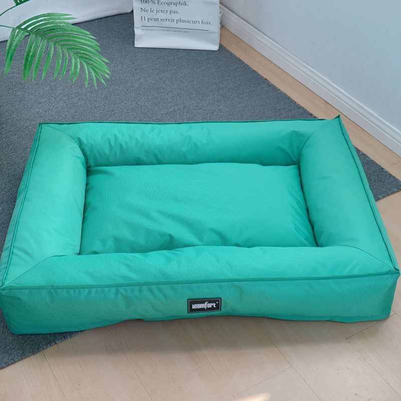 HKM-545299 Waterproof Dog Mat with Removable Cover for Summer Comfort - XL Size, 90 * 67cm