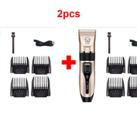 HKM-545427 Pet Hair Clipper with Titanium Ceramic Blade and Rechargeable Lithium Battery