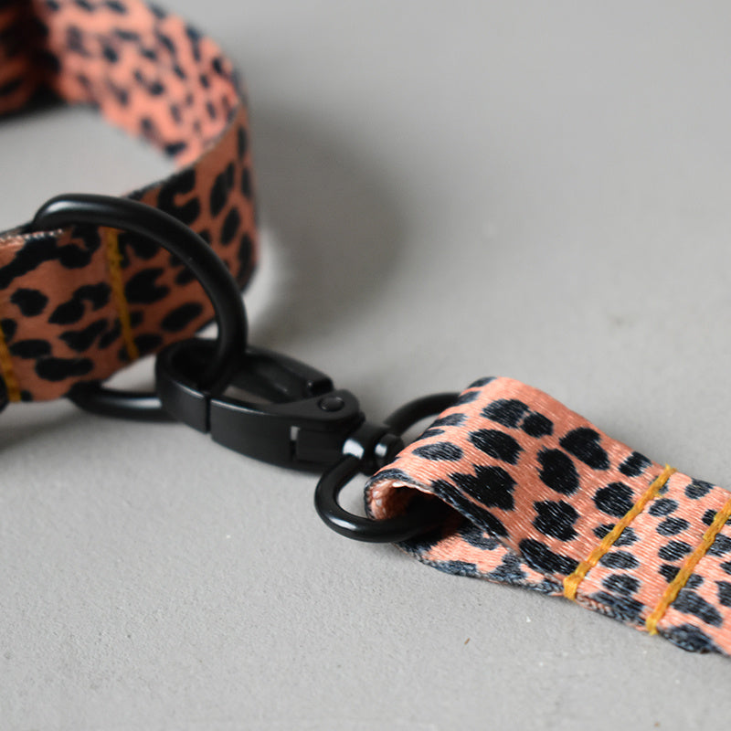 HKM-545491 Colorful Ethnic Design Adjustable Dog Collar and Leash Sets for Small to Large Dogs