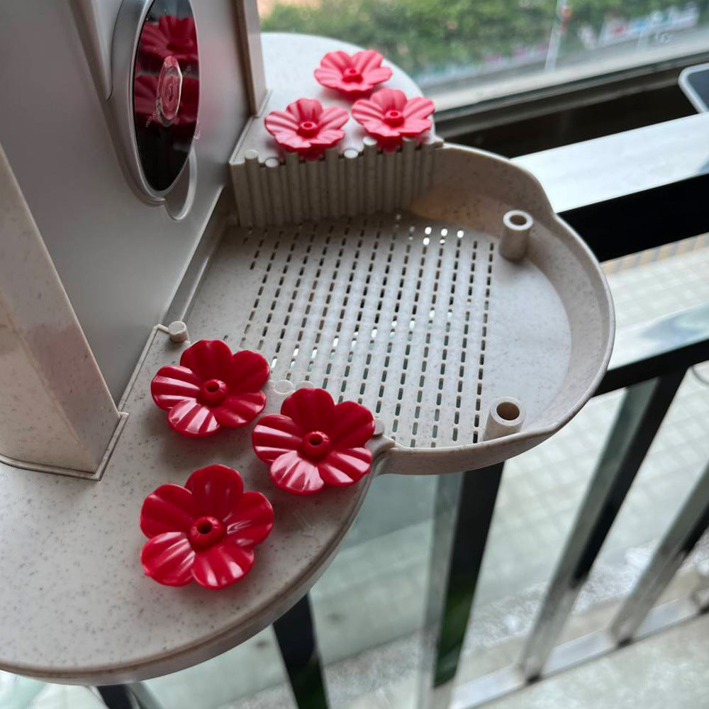 HKM-545747 Intelligent Bird Feeder with 160-Degree Wide Angle and AI Identification, Waterproof Design and Night Vision