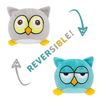 HKM-545747 Reversible Plush Cat Doll Toy, Double-Sided Stuffed Animal for All Ages, 11-30CM