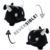 HKM-545747 Reversible Plush Cat Doll Toy, Double-Sided Stuffed Animal for All Ages, 11-30CM