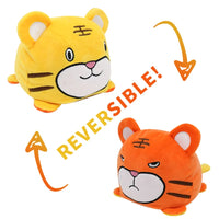 HKM-545747 Reversible Plush Cat Doll Toy, Double-Sided Stuffed Animal for All Ages, 11-30CM