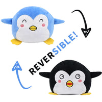 HKM-545747 Reversible Plush Cat Doll Toy, Double-Sided Stuffed Animal for All Ages, 11-30CM
