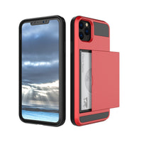HKM-545747 iPhone 11 Silicone Wallet Case with Card Storage for Business and Credit Cards