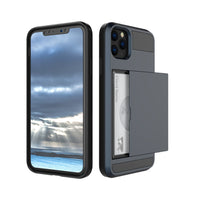 HKM-545747 iPhone 11 Silicone Wallet Case with Card Storage for Business and Credit Cards