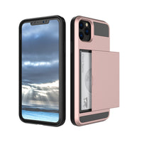 HKM-545747 iPhone 11 Silicone Wallet Case with Card Storage for Business and Credit Cards