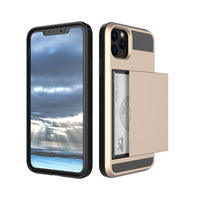 HKM-545747 iPhone 11 Silicone Wallet Case with Card Storage for Business and Credit Cards