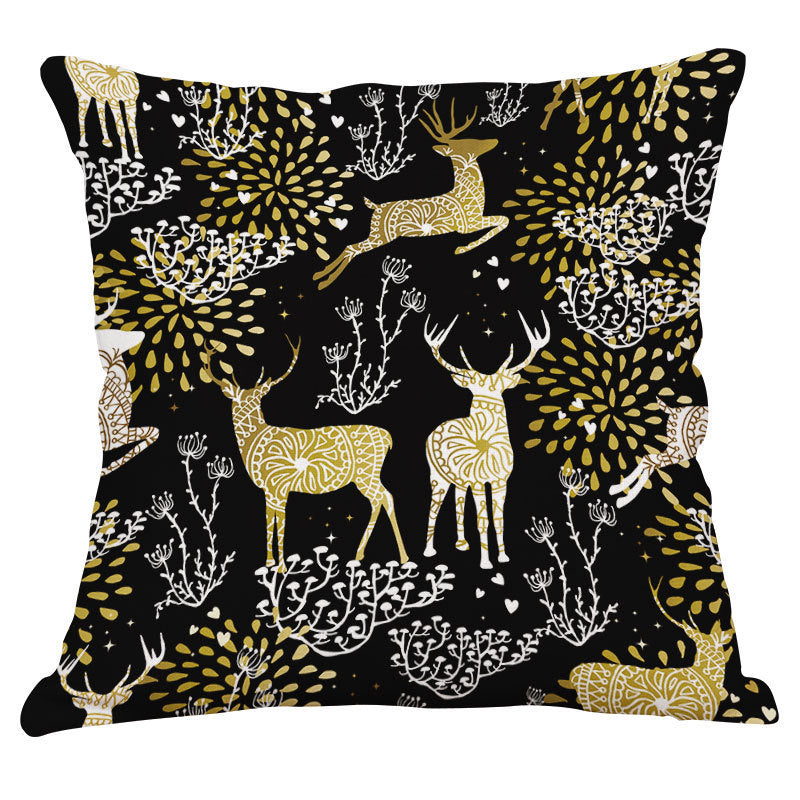 HKM-545939 Christmas Cartoon Anime Digital Printed Pillowcase – Various Colors and Fabrics