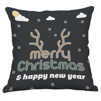 HKM-545939 Christmas Cartoon Anime Digital Printed Pillowcase – Various Colors and Fabrics