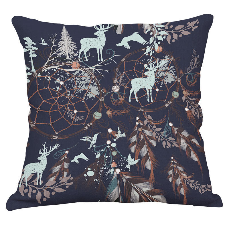 HKM-545939 Christmas Cartoon Anime Digital Printed Pillowcase – Various Colors and Fabrics