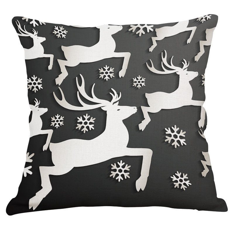 HKM-545939 Christmas Cartoon Anime Digital Printed Pillowcase – Various Colors and Fabrics