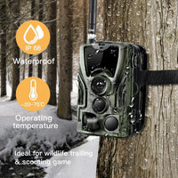 HKM-546003 16MP Cellular Trail Game Camera with Night Vision and Motion Detection