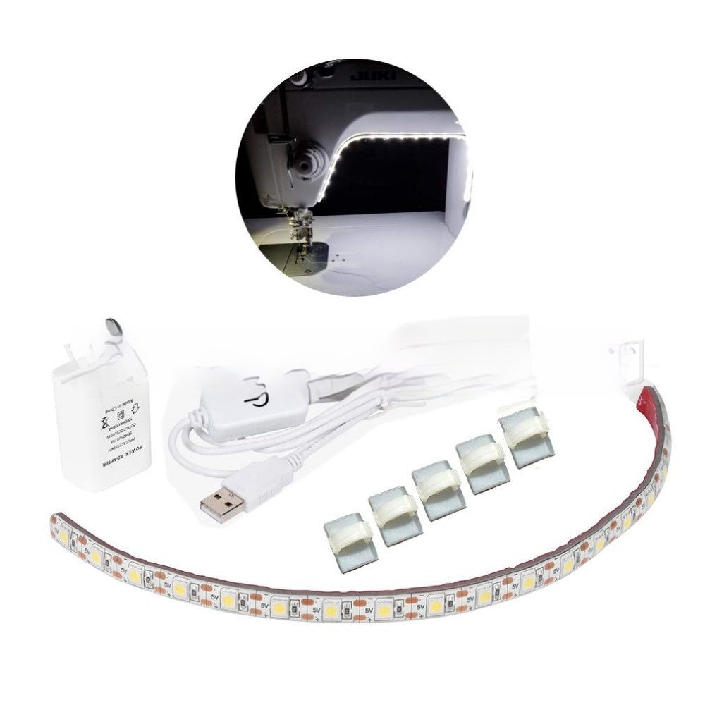 KTX-546323 Flexible USB LED Lamp for Sewing Machines - 30cm Industrial Lamp for Household Use