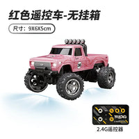 HKM-546643 1:64 Scale RC Mini Die Cast Truck with Light and Sound - App Controlled Off-Road Remote Vehicle for Ages 5 and Up