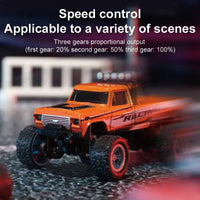 HKM-546643 1:64 Scale RC Mini Die Cast Truck with Light and Sound - App Controlled Off-Road Remote Vehicle for Ages 5 and Up