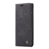 HKM-546899 Retro Magnetic Leather Flip Case with Anti-Scratch Protection for Mobile Phones