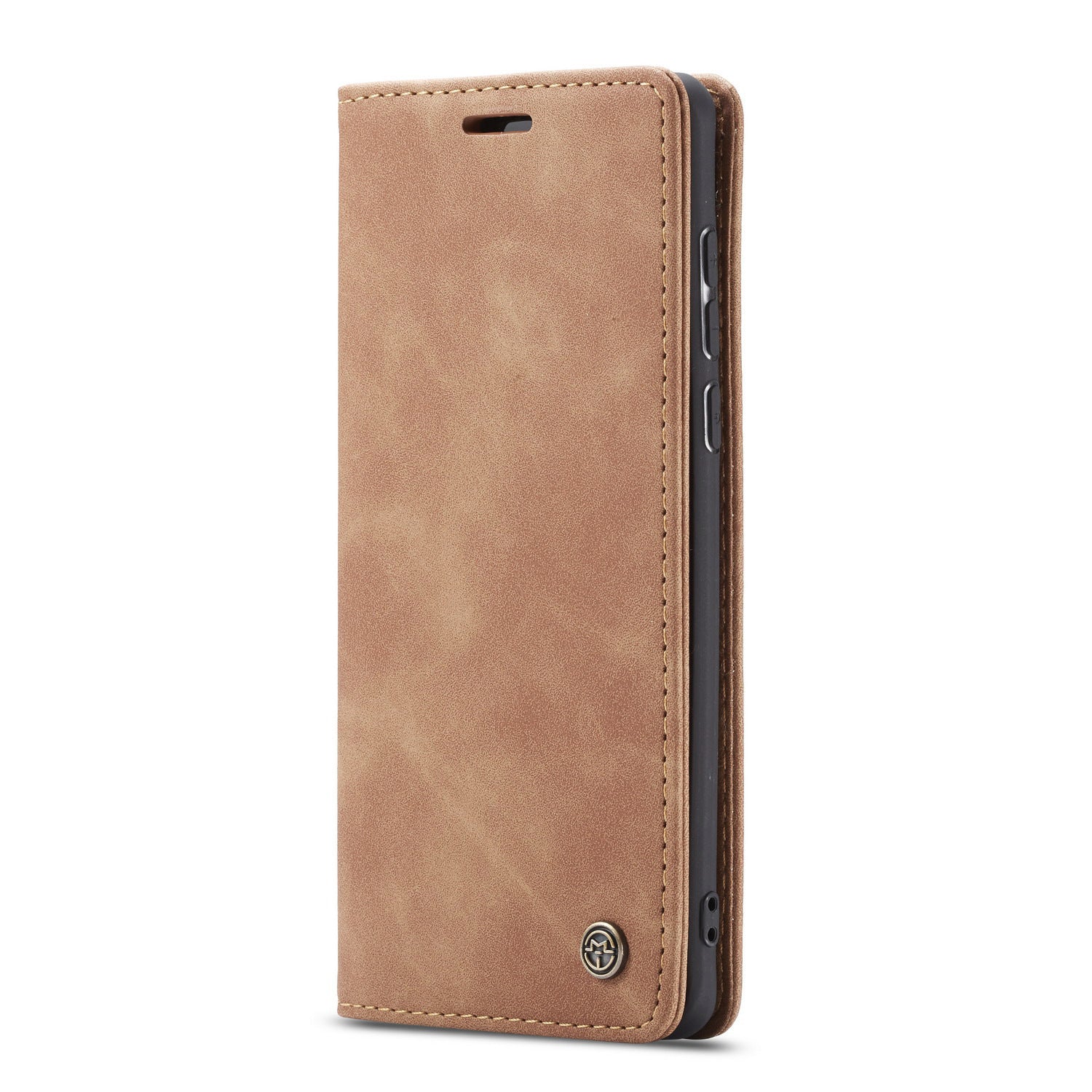 HKM-546899 Retro Magnetic Leather Flip Case with Anti-Scratch Protection for Mobile Phones