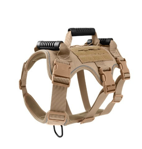 HKM-547155 Reflective Breathable Chest Harness for Medium and Large Dogs - Anti-Breakaway & Anti-Rush Design