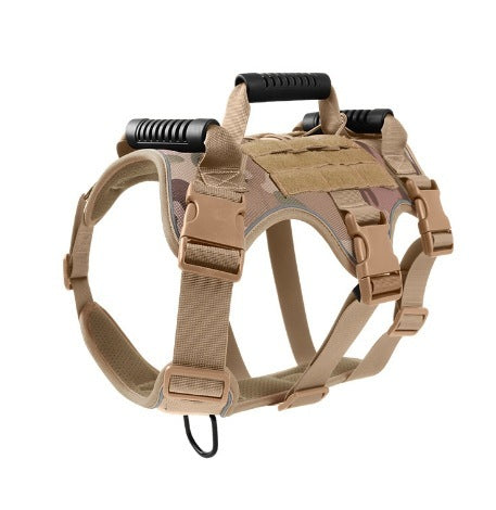 HKM-547155 Reflective Breathable Chest Harness for Medium and Large Dogs - Anti-Breakaway & Anti-Rush Design
