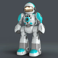 HKM-547219 Versatile Voice-Controlled Smart Robot with Gesture Control, Dancing Features, and Radio Control Functionality for Kids