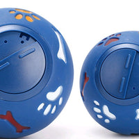 HKM-547411 Pet Toy Bite Dog Leaking Puzzle Ball Size Multicolor Optional Milky Rubber Ball