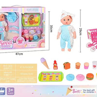HKM-547475 Lifelike Reborn Baby Doll in Soft Vinyl and Silicone for Children Ages 0-14 Years