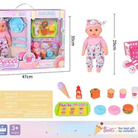 HKM-547475 Lifelike Reborn Baby Doll in Soft Vinyl and Silicone for Children Ages 0-14 Years