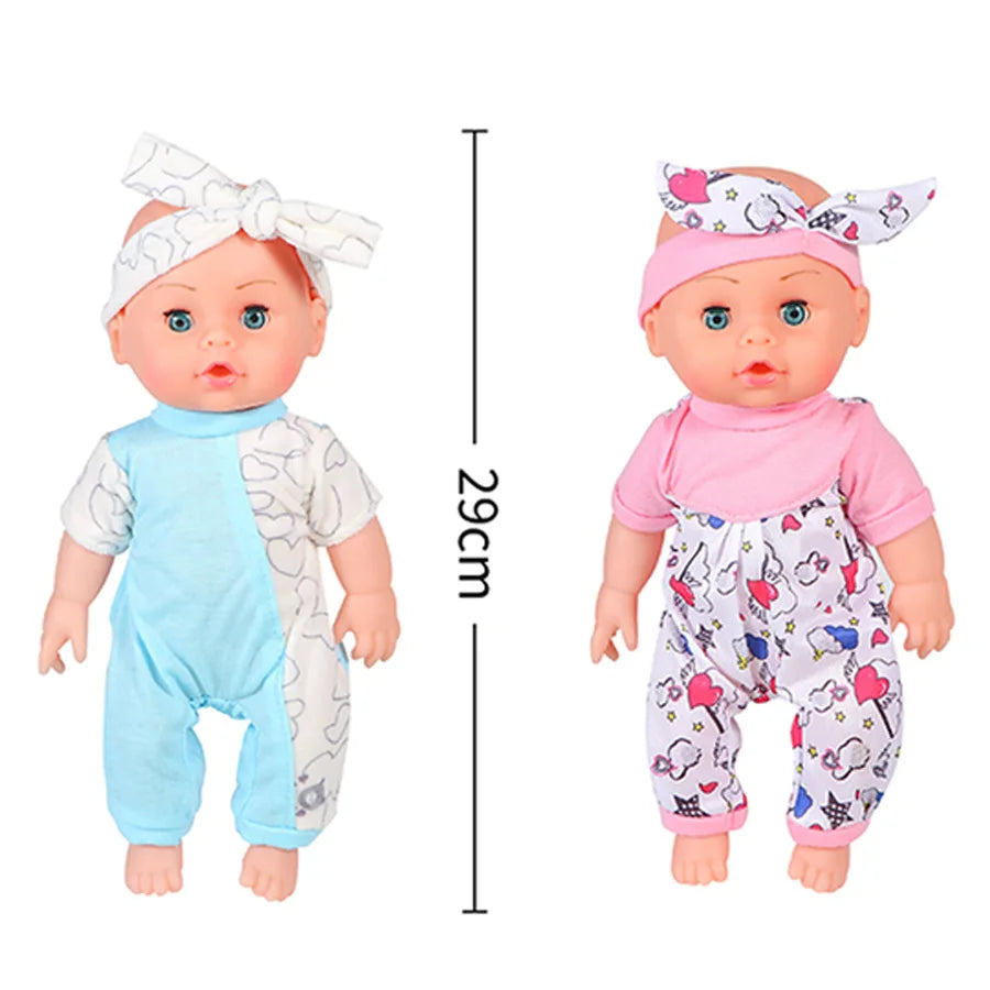HKM-547475 Lifelike Reborn Baby Doll in Soft Vinyl and Silicone for Children Ages 0-14 Years