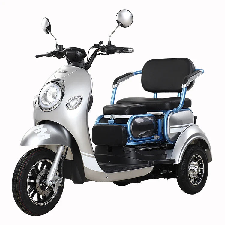 KTX-547667 Electric 3-Wheel Off-Road Scooter with Foldable Design and 60-80km Range